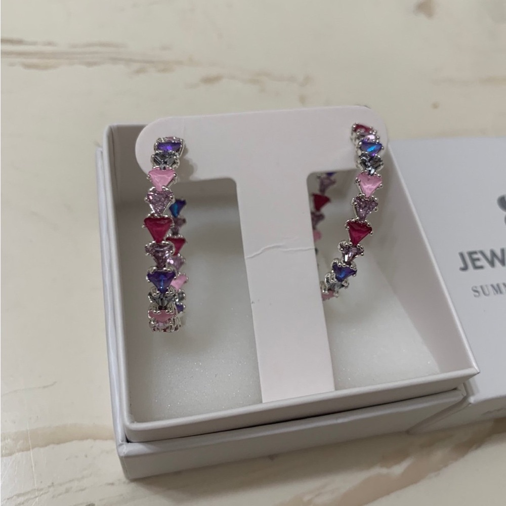 Jewel Candy Bubblegum Berry “The Lydia” Earrings